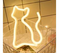 SUQ LED Marquee Letters Lights, Letter Lamp, Illuminated Bar Sign, Battery Powered, Letters Night Light, Light Up Letters Decoration, Industrial Style, for BAR Pub Home Party Wedding Wall(cat)