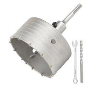 SUQIN Concrete Hole Saw Ø115mm Concrete Core Drill Bit With 110mm SDS Plus Adapter And Center Drill 8x110mm,Wall Hole Cutter For Brick Concrete Walls Air Conditioning Openings.