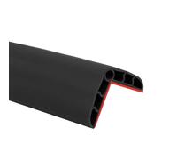 SuQurtom Rubber Wall Corner Guard Edge Protector, Anti-Collision Strip, Self-Adhesive Safety Guards for Furniture & Walls, Childproofing Protection, Safety Edge & Corner Guards, Garage Wall Guards, 1M