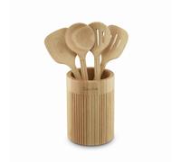 Sur La Table Set of 4 Utensils with Holder