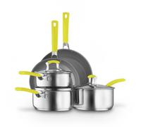 Sur La Table 5 Piece Stainless Steel Cookware Set - Yellow
