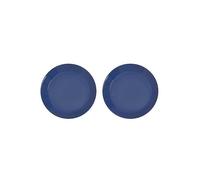 Sur La Table Colour Me Happy Set of 2 Blue Dinner Plates Blue
