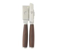 Sur La Table Kitchen Essential Walnut & Co. Stainless Steel W/Walnut Handle Heavy Duty Can Opener and Bottle Opener