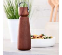 Sur La Table SLT847113 Large Manual Salt & Pepper Mill, Wood, Walnut