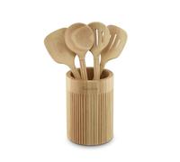 Sur La Table Set of 4 Utensils with Holder