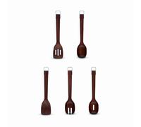 Sur La Table Set of 5 Wooden Utensils