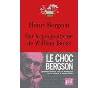 Sur le pragmatisme de William James