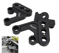 Sur Ron Foot Pegs Support Brace Motorcycle Footbracke Aluminum Foot Peg Pedal Bracket Brace Rest For Light Bee Sur-Ron X/S Black
