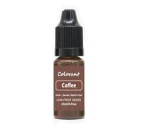 Surakey 10ml Candle Dye - Popular Colors, Liquid Color Dye for Candle Making, Safe and Natural - Liquid Candle Wax Dye for DIY Candle Coloring Making Supplies,Soy Wax, Gel Wax, Paraffin Wax (Coffee)