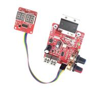 Surakey 1Pcs Spot Welder Machine Time Control Board Current Digital Display DIY Controller Board 100A NY-D01 Spot Welding Equipment Transformer Control Board Spot Welder, Type 2