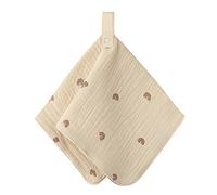 Surakey Baby Burping Cloth 14 x 14 Inch Muslin Burp Cloths Multi-Colors Muslin Washcloths Diapers Absorbent Layers Muslin Face Towels Baby Shower Reusable for Baby 1 Pieces (Type 7)