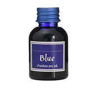Surakey Bottled Ink for Fountain Pens, Brilliant Dark Blue, 30ml Calligraphy Ink Art Writing Drawing Painting Graffiti Ink Feather Pen Dip Ink Bottles for School Offices Supplies