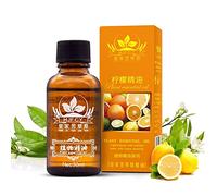 Surakey Massage Essential Oil Lymphatic Drainage Anti Aging Lotion Infused with Collagen Stem Cell and Natural Essential Oils Deep Tissue Massaging Therapy Relaxing Sore Muscle - 30ml, Lemon