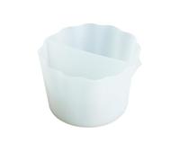 Surakey Silicone Split Cups, Split Cups for Paint Pouring Reusable Resin Color Mixing Cups, Dividers Cup for DIY Paint Pigment Cup Color Separation Cup for Beginners and Artists (Two Grid Style)