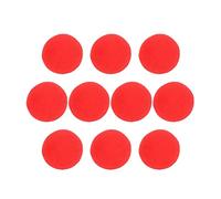 Surakey Sponge Balls Soft Magic Sponge Balls Combo Close-Up Magic Street Classical Comedy Trick Props Balls Children Stage Magic Props for Professional Accessories 10 Pieces - Red L