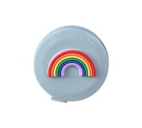 Surakey Tape Measure Retractable 60-Inch 1.5 Meter Mini Measuring Tape Soft Body Tailor Sewing Measuring Ruler, Cute Craft Cloth Tape Measure Ruler Business Gift for Kids Adults (Rainbow)