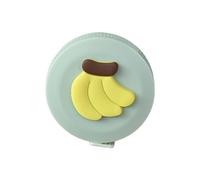 Surakey Tape Measure Retractable 60-Inch 1.5 Meter Mini Measuring Tape Soft Body Tailor Sewing Measuring Ruler, Cute Craft Cloth Tape Measure Ruler Business Gift for Kids Adults (Banana)