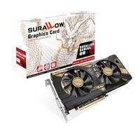 SURALLOW RX 580 8GB Graphics Card, 2048SP,GDDR5,256 Bit Graphics Card for Gaming PC,PCIE 3.0,Twin Fans Computer Video Card with 3XDP,HDMI Ports