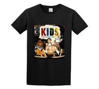 SURARAN Mac Miller Kids Men's Cotton Summer T Shirt Black S