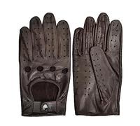 SURAWIL SUM06US-T Mens Leather Driving Gloves Touch Screen Unlined Thin Leather Driving Gloves