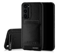 SURAZO Compatible with Samsung Galaxy A54, Wallet Leather Genuine Premium - Shockproof Slim and Thin Cover with - Card Slot, Kickstand - Vintage Bumper Protective Case