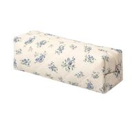 SURBEAV Pencil Case Pen Case Office College School Storage Bag Pouch Holder Box Organizer Makeup Pouch Cosmetic Bag Aesthetic Cute Pencil Case for Girls Boys Kids (Flower Little blue)