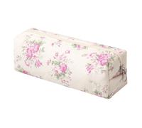SURBEAV Pencil Case Pen Case Office College School Storage Bag Pouch Holder Box Organizer Makeup Pouch Cosmetic Bag Aesthetic Cute Pencil Case for Girls Boys Kids (flower Pink)