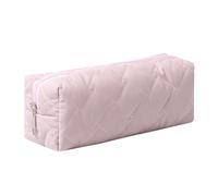 SURBEAV Pencil Case Pen Case Office College School Storage Bag Pouch Holder Box Organizer Makeup Pouch Cosmetic Bag Aesthetic Cute Pencil Case for Girls Boys Kids (Pure Pink)