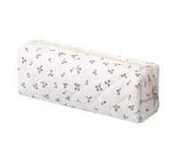 SURBEAV Pencil Case Pen Case Office College School Storage Bag Pouch Holder Box Organizer Makeup Pouch Cosmetic Bag Aesthetic Cute Pencil Case for Girls Boys Kids (flower Samll cherry)