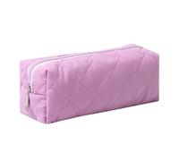 SURBEAV Pencil Case Pen Case Office College School Storage Bag Pouch Holder Box Organizer Makeup Pouch Cosmetic Bag Aesthetic Cute Pencil Case for Girls Boys Kids (Pure Purple)