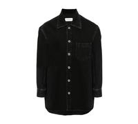Surchemise Droite Overshirt - male - Lanvin - Denim Jackets - Black - XL - Jackets XL