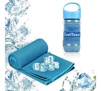 Surcotto Cooling Towel (40"x12"), Cooling Towels for neck, ice Cool Towel Gym towel for men & women, Gift for Golf, Tennis, Running, Marathon Runner, Triathlon,Fitness -Blue