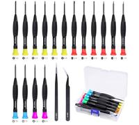 Surcotto Small Precision Screwdriver Set, Glasses Screwdriver, Magnetic Mini Repair Tool Kit for Jewellers Watch PS4 P5 Ring Doorbell Computer Sunglasses Watchmakers Repair