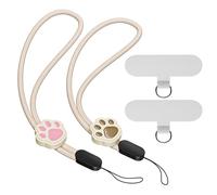 SURDOCA Adjustable Phone Lanyard, Camera Wrist Strap, Nylon Wrist Lanyard, Anti Theft Phone Strap, Lanyard for Earphone, USB stick, Name Badge
