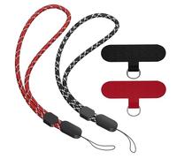 SURDOCA Adjustable Phone Lanyard Wrist Strap, Camera Wrist Strap, Nylon Wrist Lanyard, Anti Theft Strap, Lanyard for Earphone, USB Flash Drive, ID Name Tag Badge (No Paw)