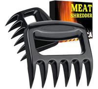 SURDOCA Meat Shredder Claws for Pulled Pork - Solid Easy Clean Barbecue Claws, Stocking Fillers for Men, Cooking & Kitchen Gadgets, BBQ Grilling Tools