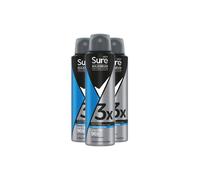 Sure 'antiperspirant Deo' Cobalt Dry 96H Maximum Protection 150Ml, 3Pk Multi One Size