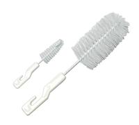 Sure Baby Childrens Bottle & Teat Cleaning Bristle Brush Set - 2 Brushes 1 x Large + 1 x Small