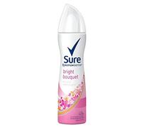 Sure Women Motion Sense Antiperspirant Deodorant, Bright Bouquet, 3 Pack, 150ml