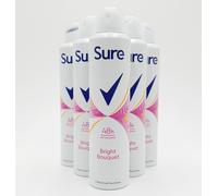 SURE BRIGHT BOUQUET ANTI-PERSPIRANT DEODORANT BIG 200ML CAN 3 OR 6 PACK