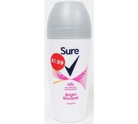 Sure Bright Bouquet Anti-perspirant Deodorant Roll-On 50ml (Pack of 6)