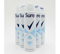 Sure Women Motion Sense Anti-Perspirant Deodorant Cotton Dry 6 X 150Ml