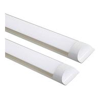 Sure Energy 36W LED Batten Lights 4FT, 120CM, 4000K Cool White, IP20 LED Fluorescent Strip Light Fitting for Ceiling of Home & Office, Workshop & Garage Lighting (Pack of 2)