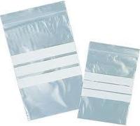 Sure Grip Seal Premium Re-Sealable Bags - Write On Panel - 1000 Bags - 75mm x 85mm (3" x 3.25")