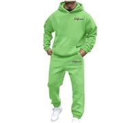Sure! Here’s A Product Title for Your Border Streetwear Hoodie Set That with Policies and Guidelines:Unisex Streetwear Fleece Hoodie Set with Print Memory Foam (Green, S)