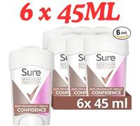 Sure Maximum Protection Confidence Anti-perspirant Cream protection deodorant