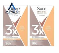 Sure Maximum Protection Sport Strength Anti-Perspirant 45 ml (Pack of 2)