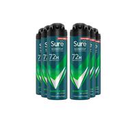Sure Men 72H Protection 'anti-Perspirant Deodorant' Quantum Dry, 6X150Ml In White White