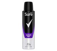 Sure Men Anti Perspirant 48H Protection Active Dry Deodorant, 6 Pack, 150ml