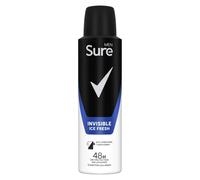 Sure Anti-perspirant Aerosol Invisible Ice Fresh Deodorant 150ml